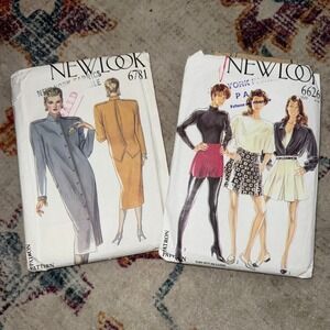 New Look Sewing Pattern 6781 Dress and Jacket Vintage Retro Style Size 6 to 18
